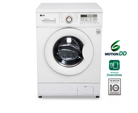 LG Πλυντήριο ρούχων 6 Motion Direct Drive, 7 κιλά χωρητικότητα, 1200 στροφές, F12B9QDA